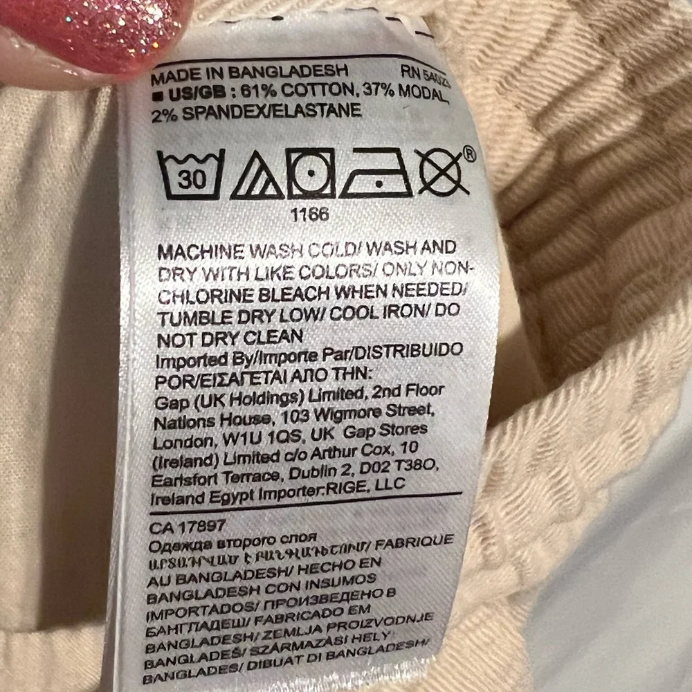 SOLD!! M Banana Republic cotton modal blend draw waist jogger pants - Picture 11 of 11